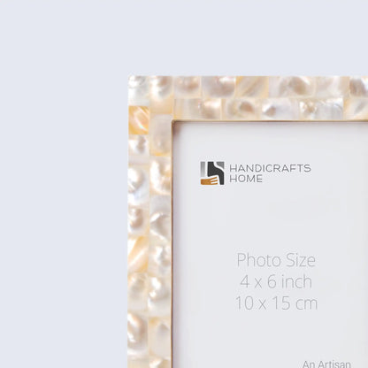 Picture Frames Mother of Pearl Collection in 27 Sizes, White – Wholesale picture frames