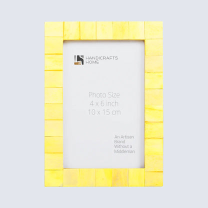 Picture Frames Classic Pattern Bone Inlay Collection in 27 Sizes, Yellow – Wholesale picture frames