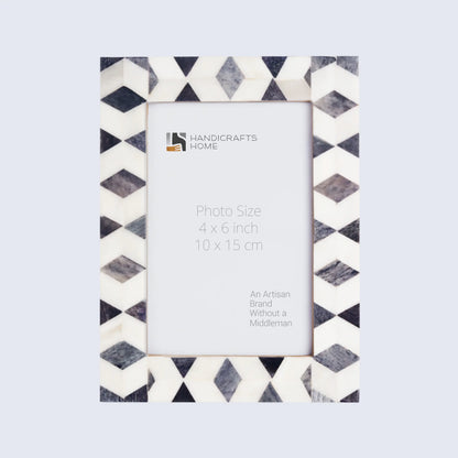 Picture Frames Artic Moss Pattern Bone Inlay Collection in 4 Sizes – Wholesale picture frames