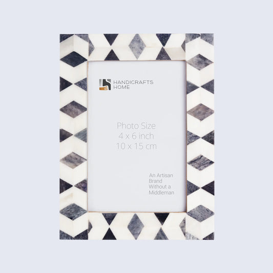 Picture Frames Artic Moss Pattern Bone Inlay Collection in 4 Sizes – Wholesale picture frames