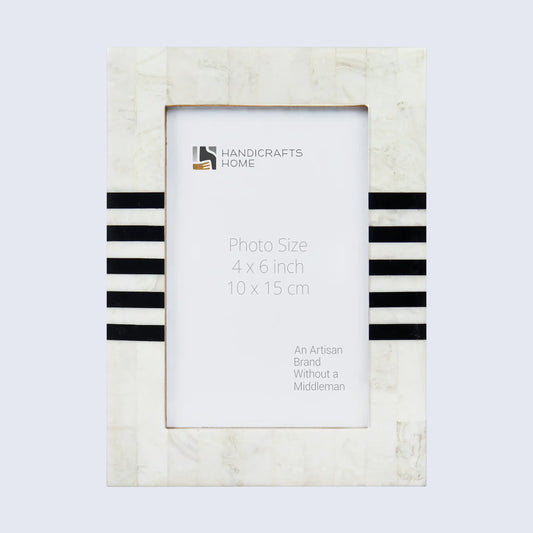 Picture Frames Contour Lado Pattern Resin Inlay Collection in 3 Sizes – Wholesale picture frames