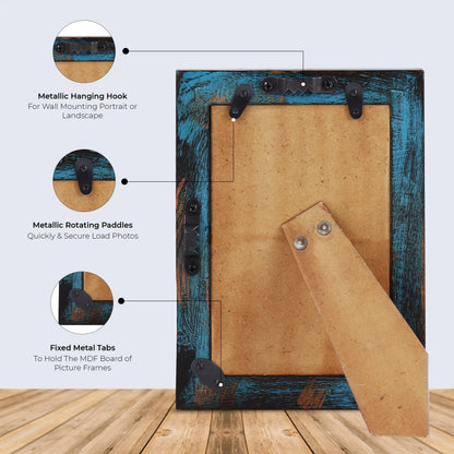 Picture Frames Driftwood Skye Pattern Wooden Collection in 3 Sizes – Wholesale picture frames