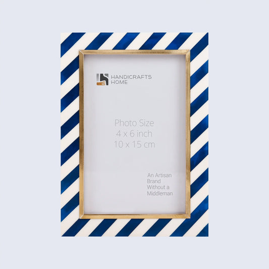 Picture Frames Halo Gondola Pattern Resin Inlay Collection in 3 Sizes – Wholesale picture frames