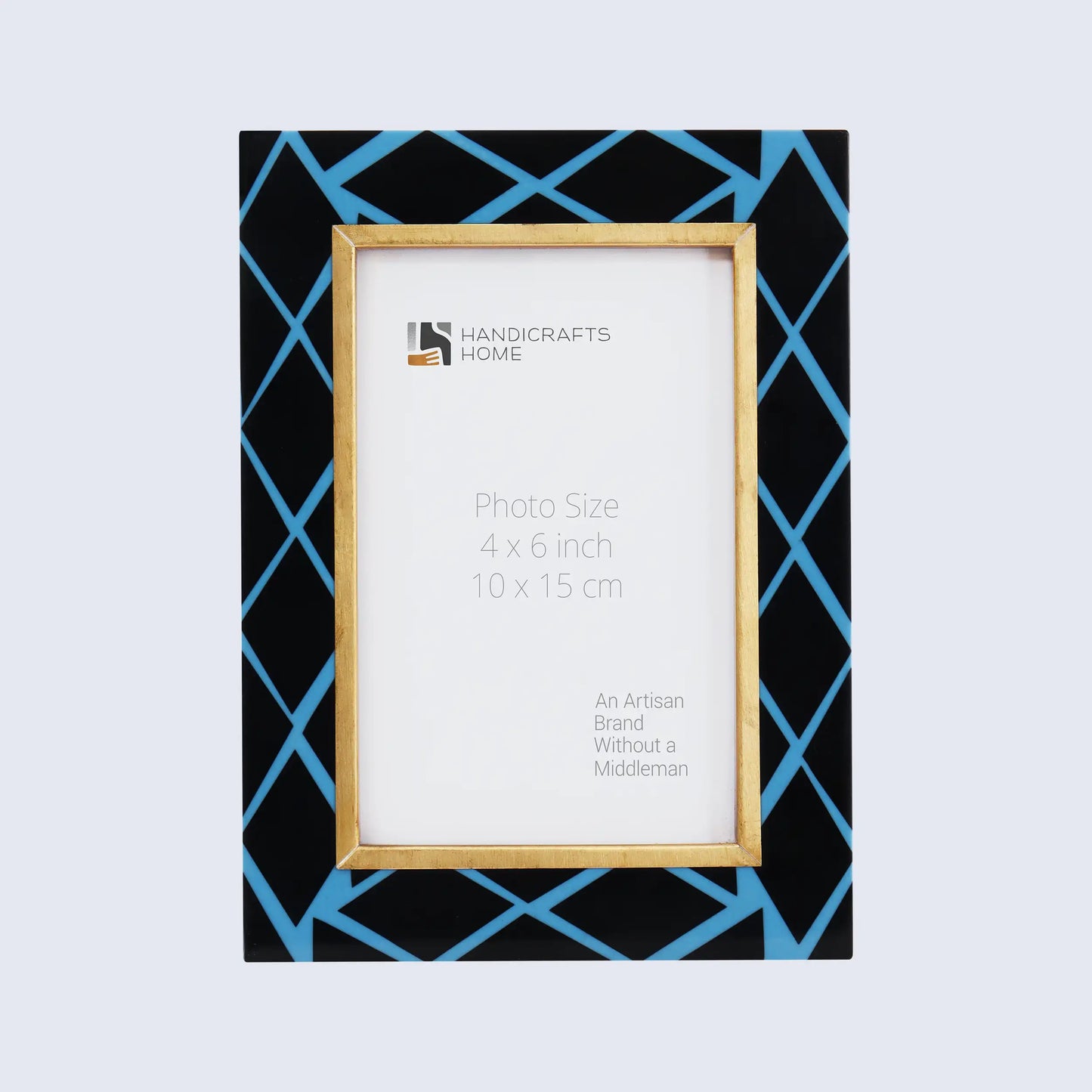 Picture Frames Halo Mamba Pattern Resin Inlay Collection in 3 Sizes – Wholesale picture frames