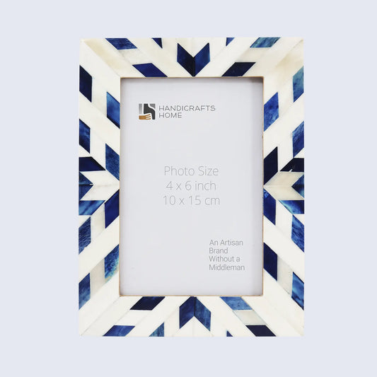 Picture Frames Hypno Frost Pattern Bone Inlay Collection in 3 Sizes – Wholesale picture frames