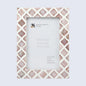 Picture Frames Moor Fire Pattern Mother of Pearl & Resin Collection in 3 Sizes – Wholesale picture frames