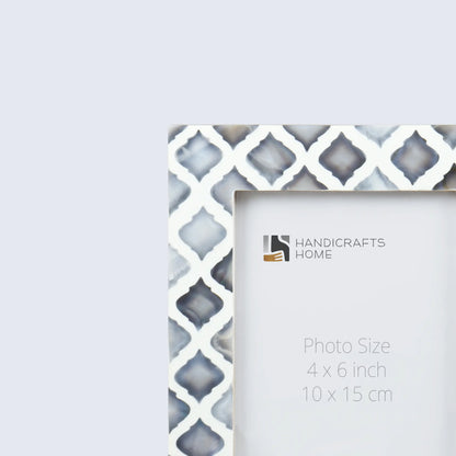 Picture Frames Moor Sky Pattern Mother of Pearl & Resin Collection in 3 Sizes – Wholesale picture frames