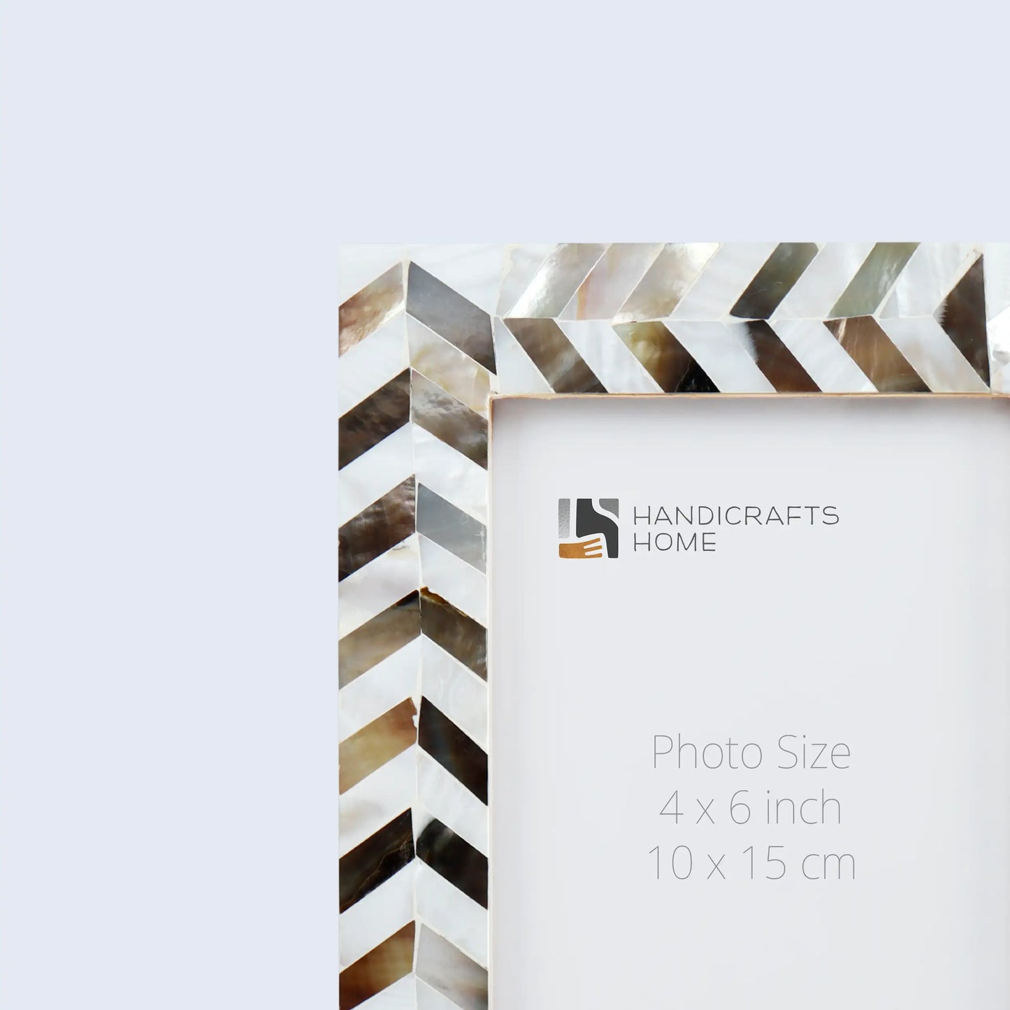 Picture Frames Pearlescent Chase Pattern Mother of Pearl Collection in 3 Sizes – Wholesale picture frames