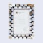 Picture Frames Pearlescent Flash Pattern Mother of Pearl & Resin Collection in 3 Sizes – Wholesale picture frames