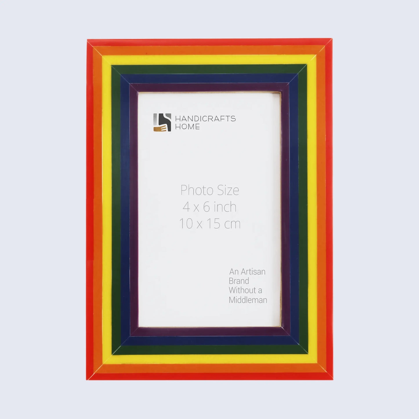 Picture Frames Spectrum Pride Pattern Resin Inlay Collection in 3 Sizes – Wholesale picture frames