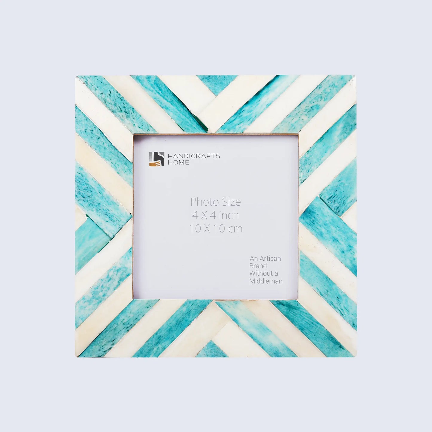 Picture Frames Chevron Pattern Bone Inlay Collection in 29 Sizes, Green – Wholesale picture frames