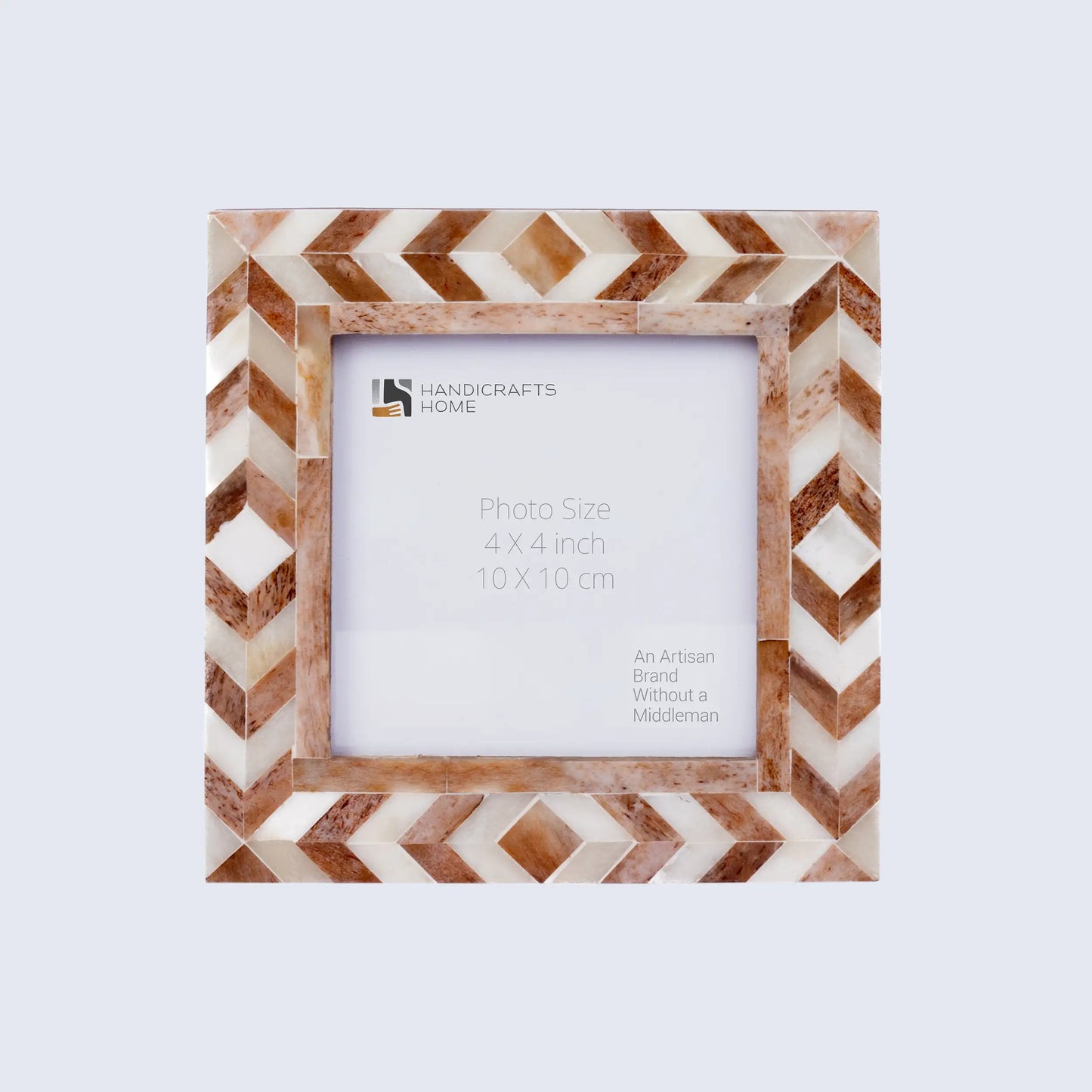 Picture Frames Taj Pattern Bone Inlay Collection in 27 Sizes, Brown – Wholesale picture frames