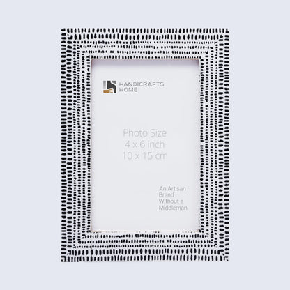 Picture Frames Rhythm Particles Pattern Resin Inlay Collection in 3 Sizes – Wholesale picture frames