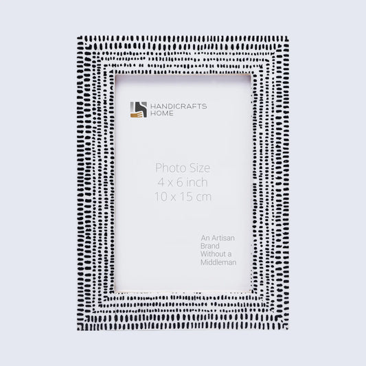 Picture Frames Rhythm Particles Pattern Resin Inlay Collection in 3 Sizes – Wholesale picture frames