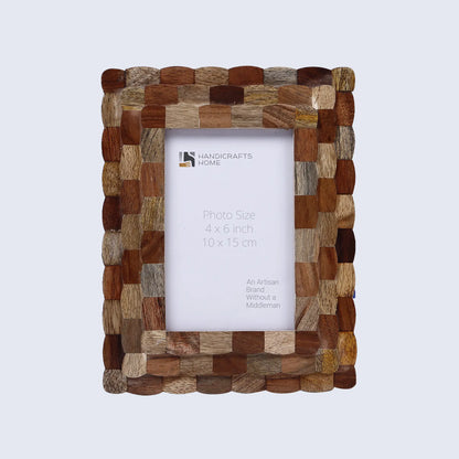 Picture Frames Artisan Hive Scalloped Pattern Wooden Collection in 3 Sizes – Wholesale picture frames