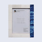 Plain White & Blue Bone Inlay Picture Frame - 4x6 & 5x7 – Wholesale picture frames