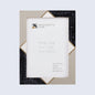 Picture Frames Menton Grey Pattern Resin Inlay Collection in 3 Sizes – Wholesale picture frames