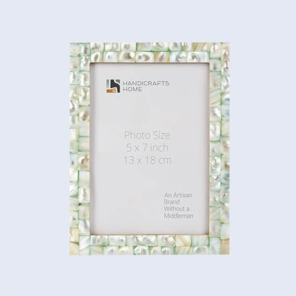 Picture Frames Mother of Pearl Collection in 27 Sizes, Green – Wholesale picture frames
