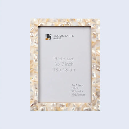 Picture Frames Mother of Pearl Collection in 27 Sizes, White – Wholesale picture frames
