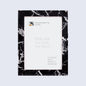 Picture Frames Rare Earth Marble Black Pattern Resin Inlay Collection in 3 Sizes – Wholesale picture frames