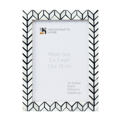Picture Frames Artic Horizon Bone & Resin Inlay Collection in 3 Sizes – Wholesale picture frames