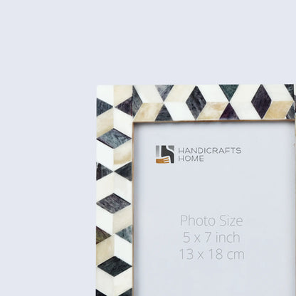 Picture Frames Artic Moss Pattern Bone Inlay Collection in 4 Sizes – Wholesale picture frames