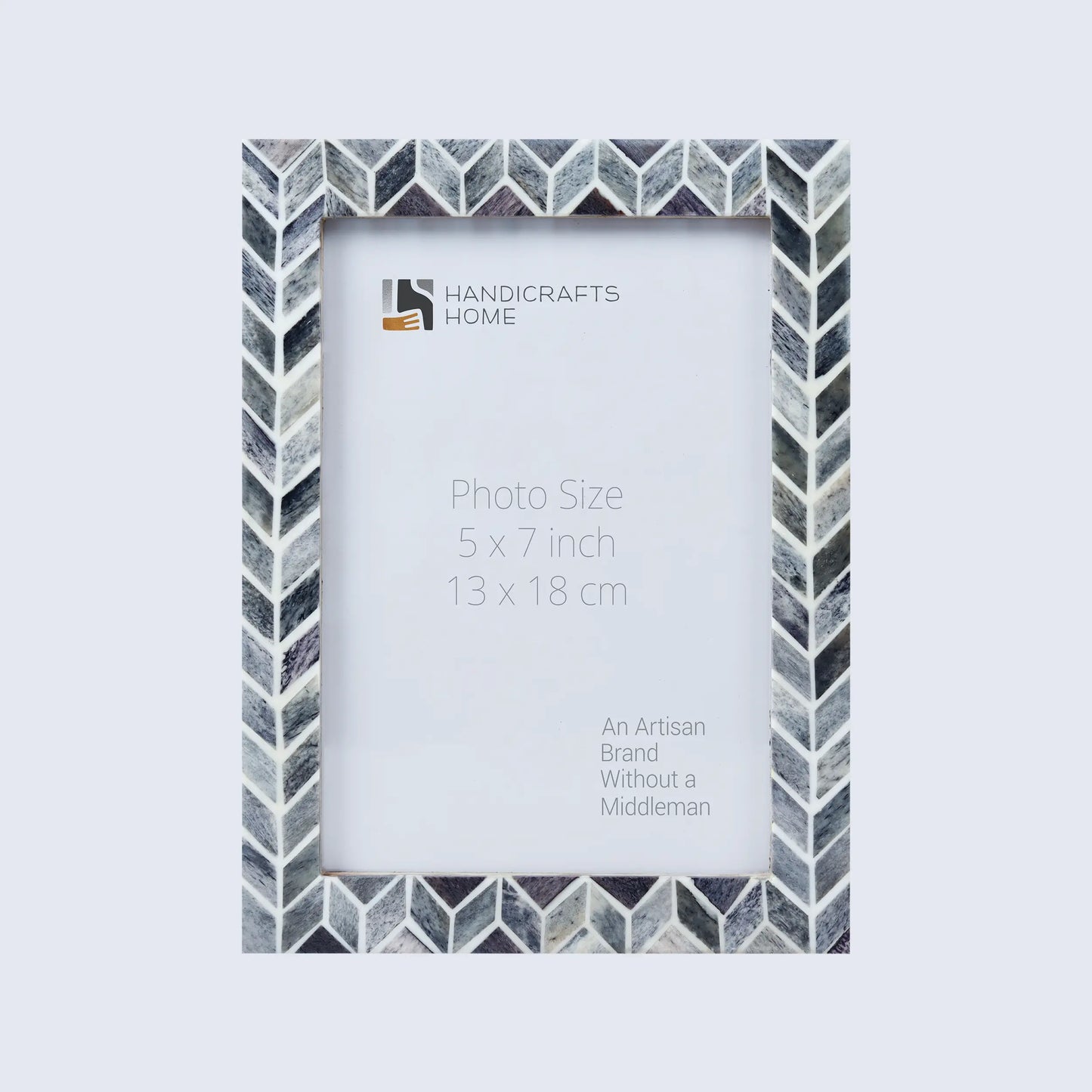 Picture Frames Artic Smoke Pattern Bone & Resin Inlay Collection in 3 Sizes – Wholesale picture frames