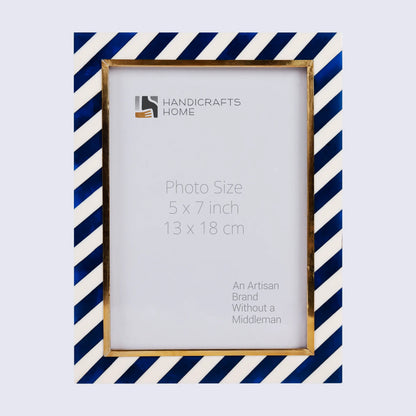 Picture Frames Halo Gondola Pattern Resin Inlay Collection in 3 Sizes – Wholesale picture frames