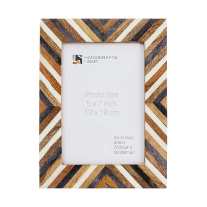 Picture Frames Hypno Daze Pattern Resin Inlay Collection in 4 Sizes – Wholesale picture frames