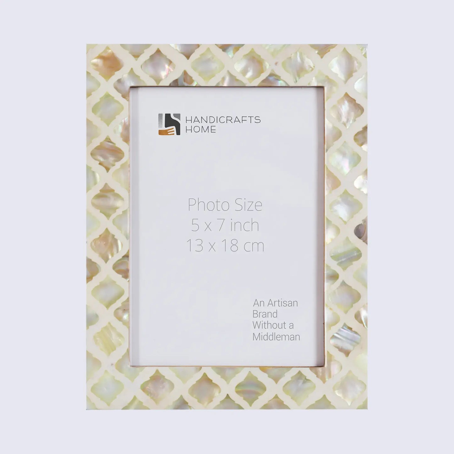 Picture Frames Moor Earth Pattern Mother of Pearl & Resin Collection in 3 Sizes – Wholesale picture frames
