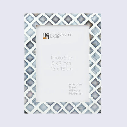 Picture Frames Moor Sky Pattern Mother of Pearl & Resin Collection in 3 Sizes – Wholesale picture frames