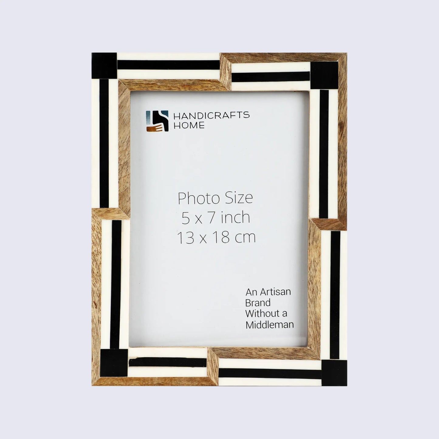 Picture Frames Silhouette Sequenced Pattern Resin Inlay Collection in 2 Sizes – Wholesale picture frames