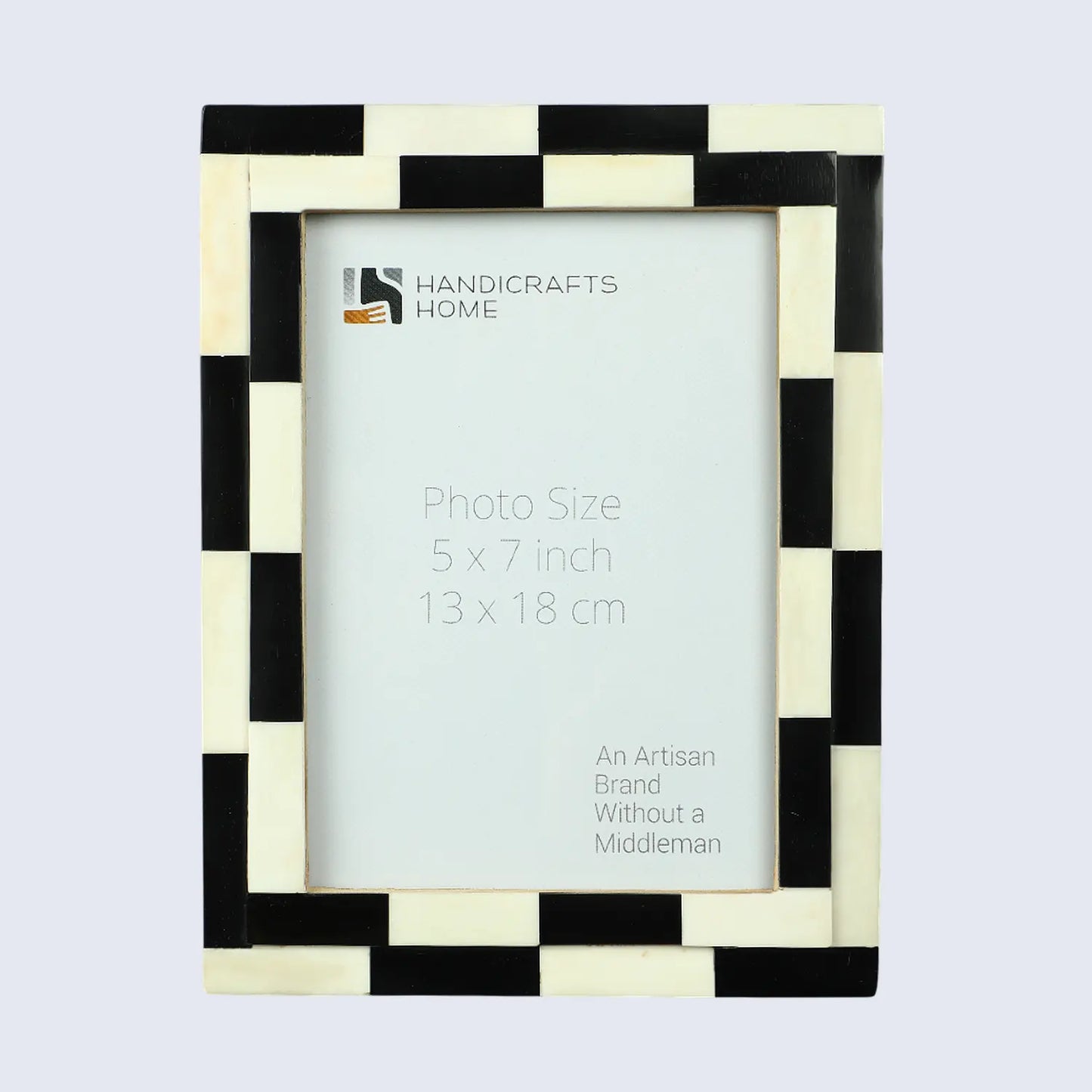 Picture Frames Silhouette Shuffled Pattern Bone Inlay Collection in 3 Sizes – Wholesale picture frames