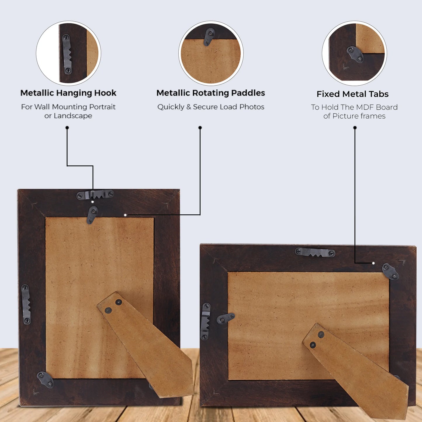 Picture Frames Roots & Stem Pattern Wooden Collection in 5x7 – Wholesale picture frames