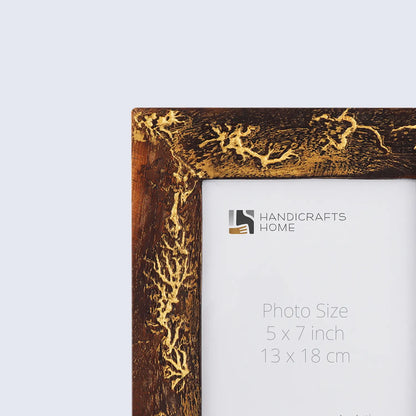 Picture Frames Roots & Stem Pattern Wooden Collection in 5x7 – Wholesale picture frames