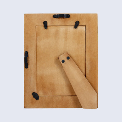 Picture Frames Chevron Pattern Bone Inlay Collection in 2 Sizes, Make to Order, Brown – Wholesale picture frames