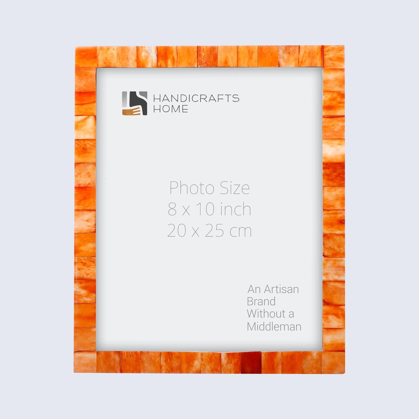 Picture Frames Classic Pattern Bone Inlay Collection in 27 Sizes, Orange – Wholesale picture frames