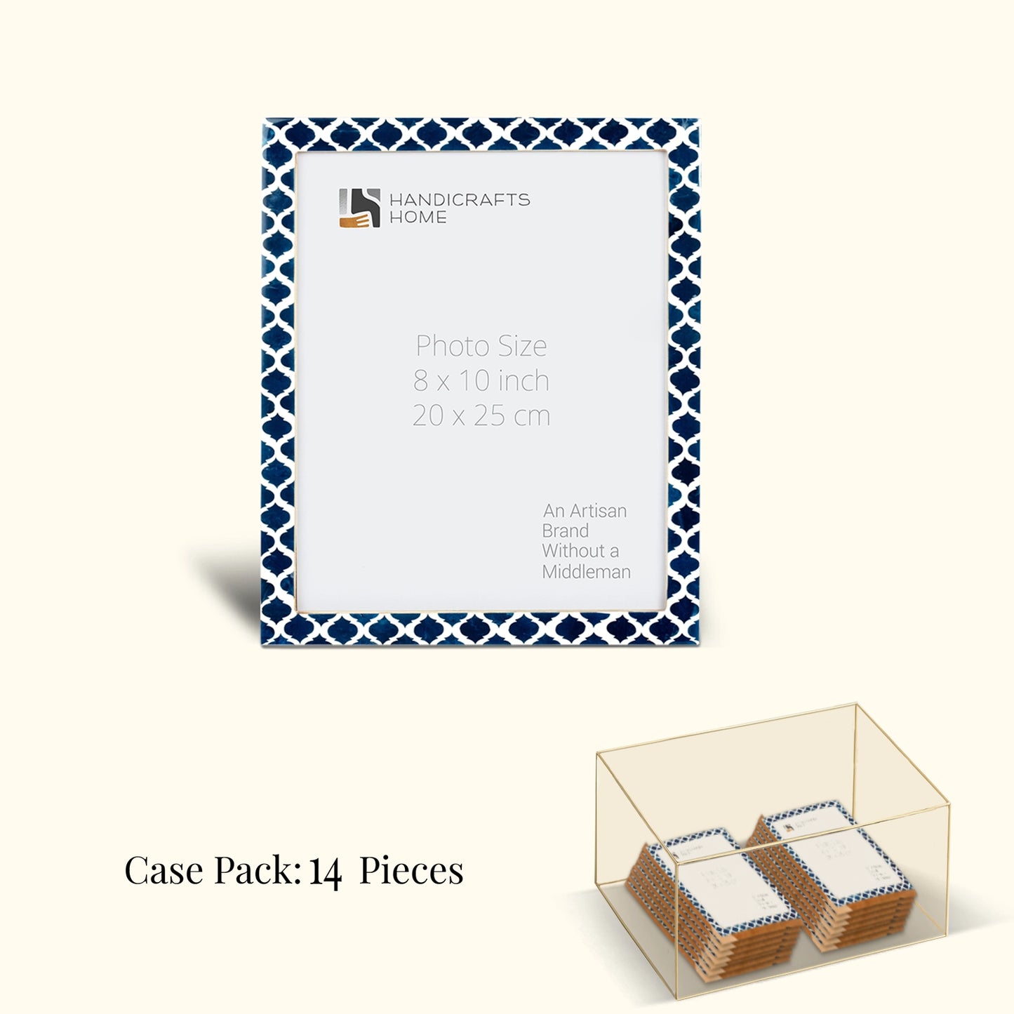 Decorative Picture Frames  Casablanca Medianoche, Pack of 14