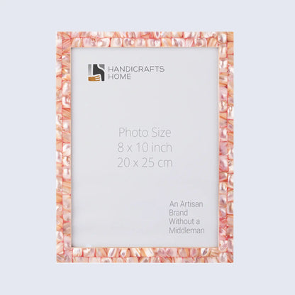 Picture Frames Mother of Pearl Collection in 3 Sizes, Pink – Wholesale picture frames