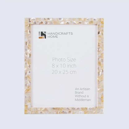 Picture Frames Mother of Pearl Collection in 27 Sizes, White – Wholesale picture frames