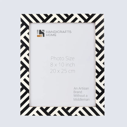 Picture Frames Avant Coco Pattern Resin Inlay Collection in 3 Sizes – Wholesale picture frames