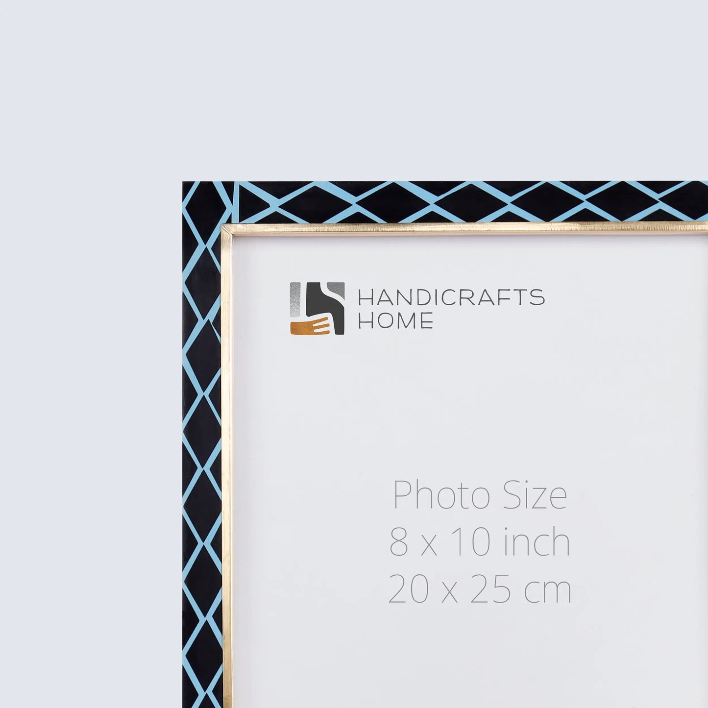 Picture Frames Halo Mamba Pattern Resin Inlay Collection in 3 Sizes – Wholesale picture frames