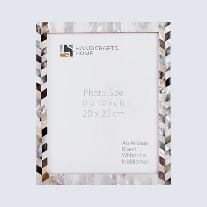 Picture Frames Pearlescent Barley Pattern Mother of Pearl Collection in 3 Sizes – Wholesale picture frames