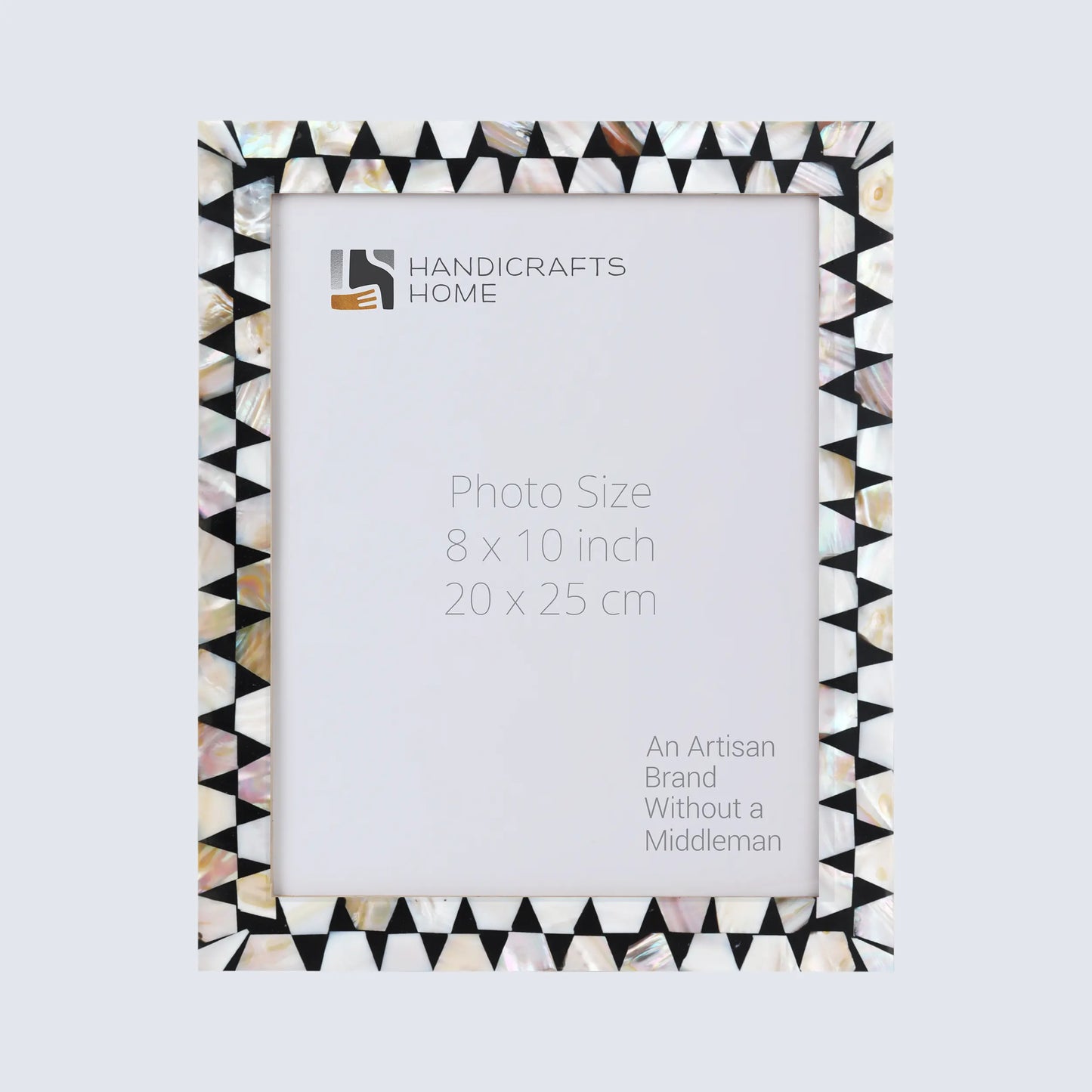 Picture Frames Pearlescent Flash Pattern Mother of Pearl & Resin Collection in 3 Sizes – Wholesale picture frames