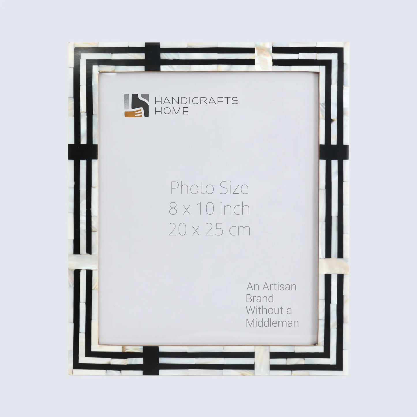 Picture Frames Pearlescent Motif Pattern Mother of Pearl & Resin Collection in 3 Sizes – Wholesale picture frames