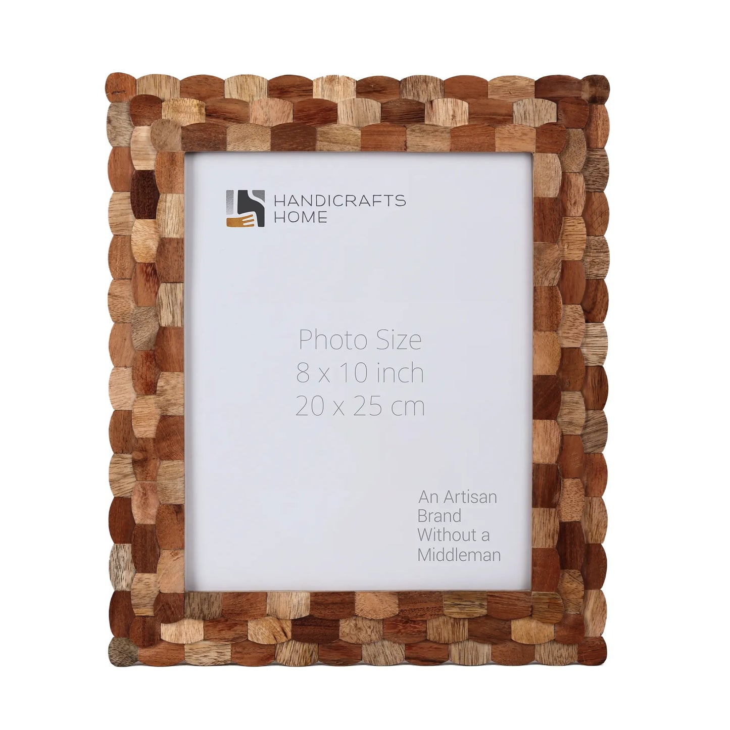 Picture Frames Artisan Hive Scalloped Pattern Wooden Collection in 3 Sizes – Wholesale picture frames