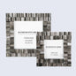 Baby Picture Frames Cornice Chain Pattern Bone & Resin Inlay Collection in Grey – Wholesale picture frames