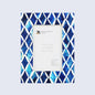 Picture Frames Mosaic Diamond Pattern Bone & Resin Inlay Collection in 3 colors, 4x6 – Wholesale picture frames