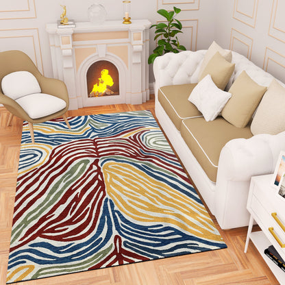 Premium Hand-Tufted Rug Made of 100% Wool  - Savanna - 6x9 Feet