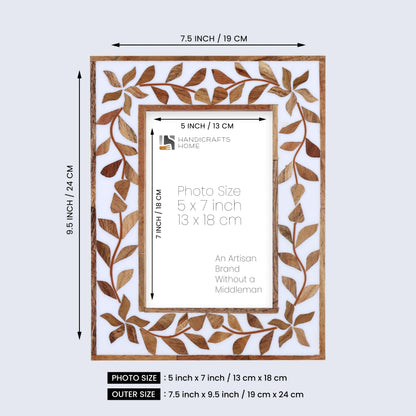 Picture Frames Alhambra Cama Pattern Resin Inlay Collection in 3 Sizes – Wholesale picture frames